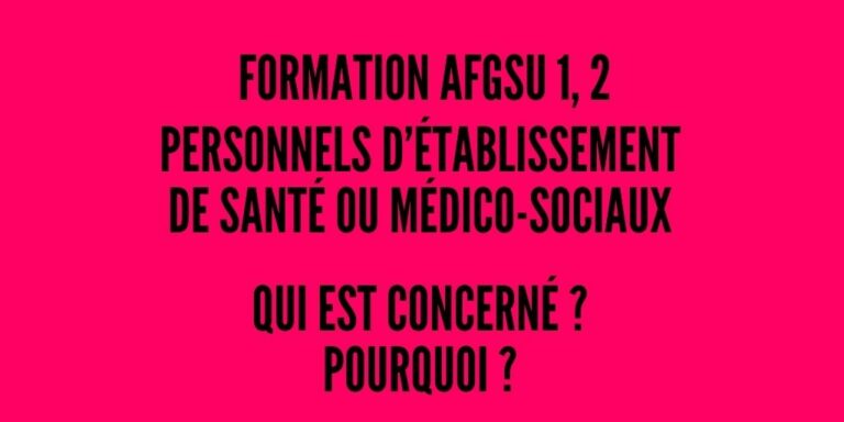 FORMATION AFGSU Attestation De Formation Aux Soins Durgences Adapsa